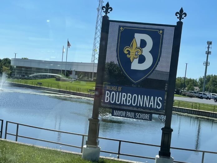 Village of Bourbonnais sign [Photo: Country Herald]