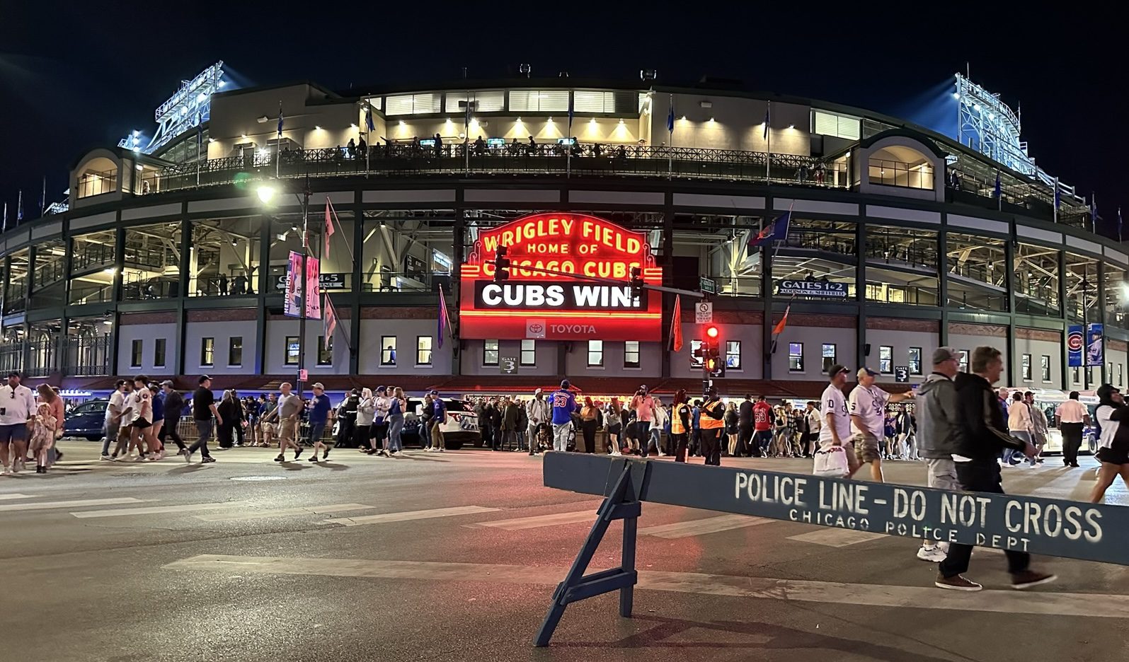 Chicago Pedicab Driver Injured after hit by Bus outside Wrigley Field