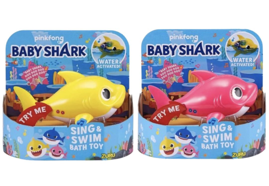 7.5 Million Baby Shark Bath Toys Recalled Due to Impalement Risks